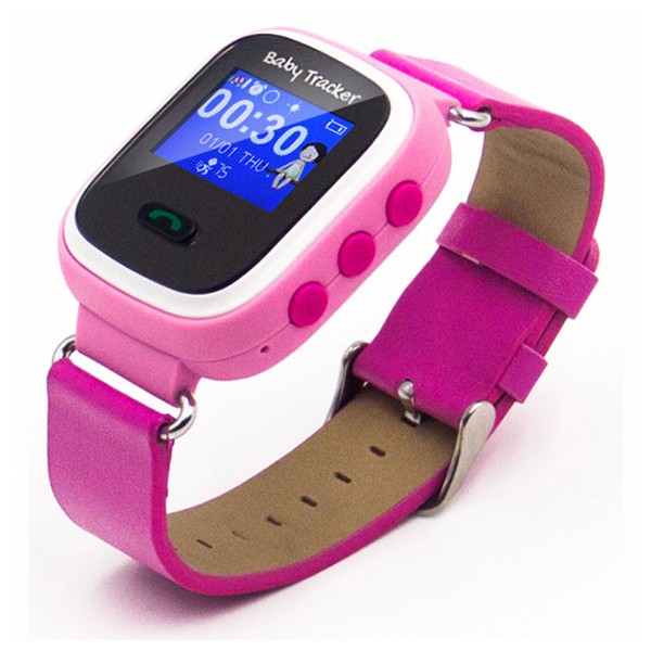 â Smartwatch til børn Overnis 221915 GPS GSM Tracking USB 5 V Pink - den bedste pris | Motion